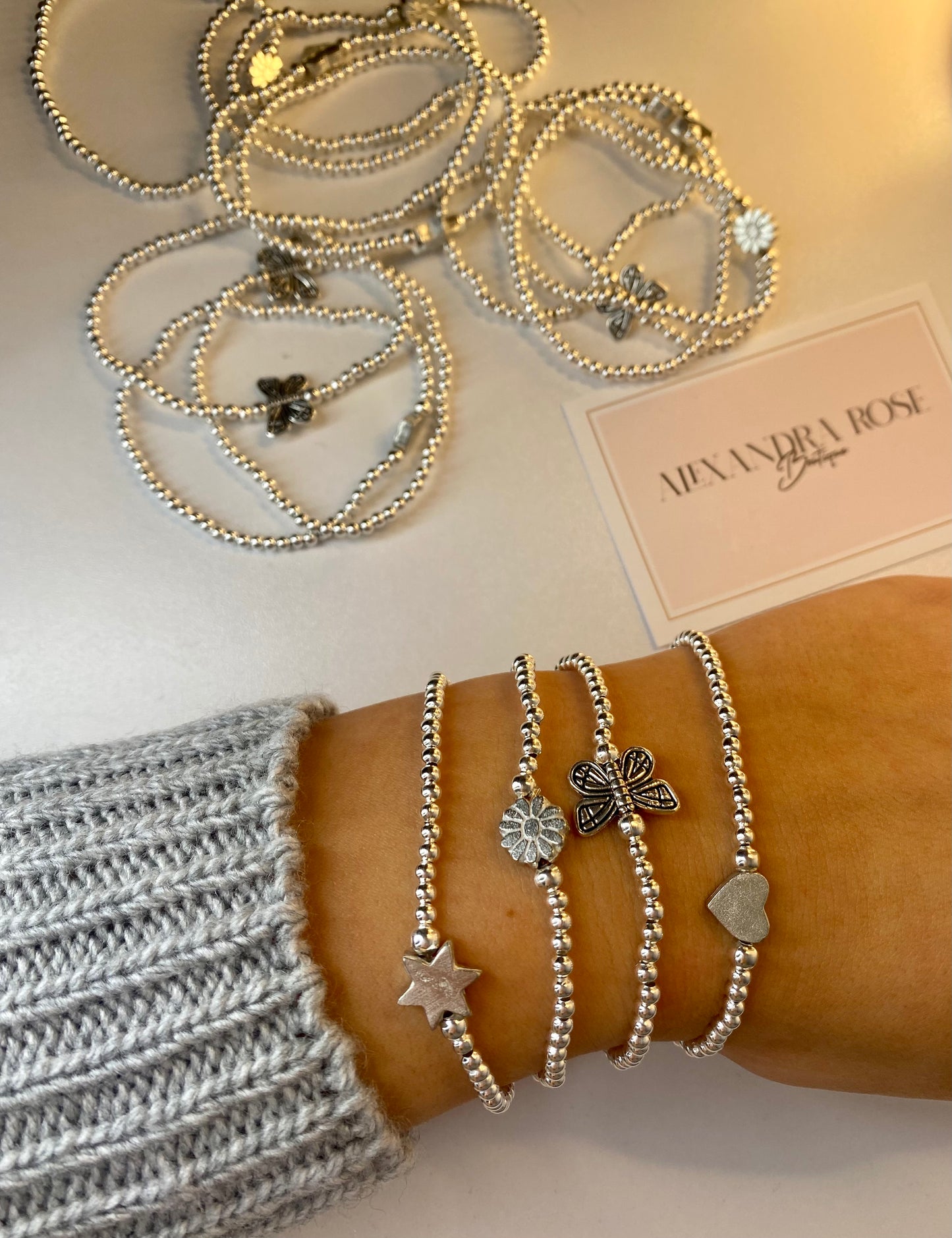 Beaded Bracelet Daisy